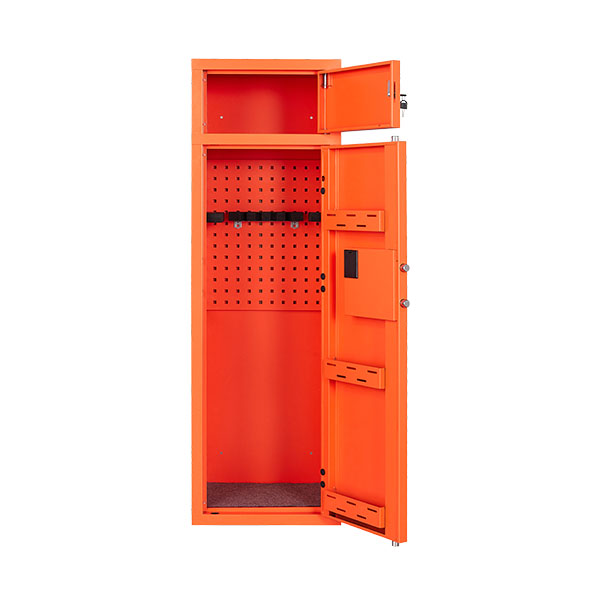 1400 Orange Double Door Gun Cabinet