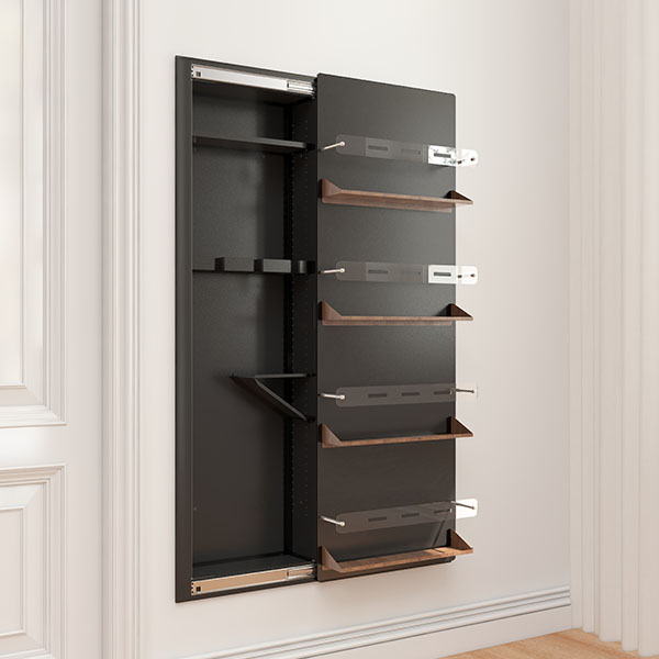 Wall Bookshelf Safe