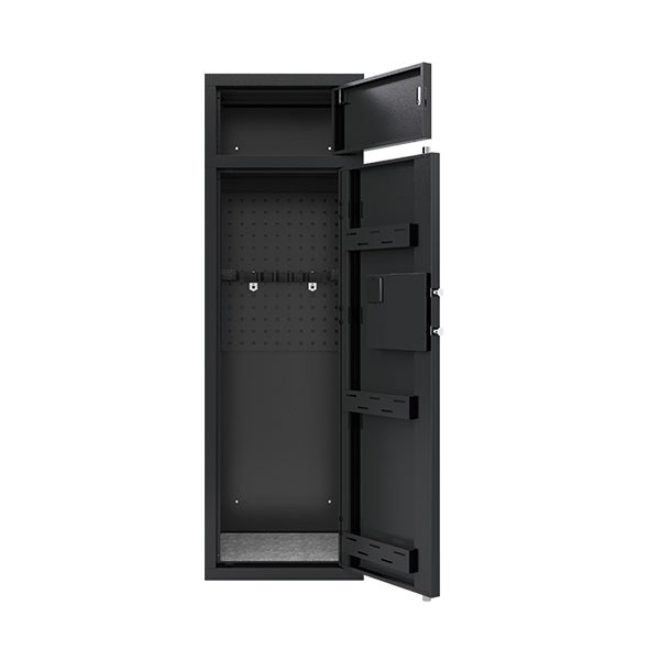 1400 Black Double Door Gun Cabinet