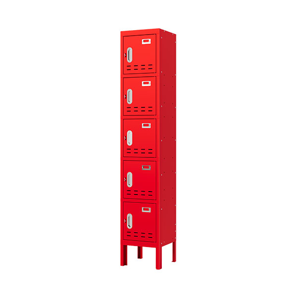 Red American Style Locker