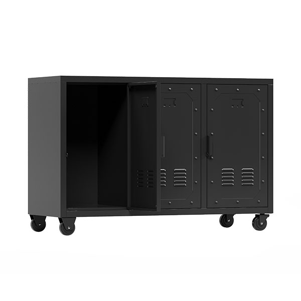 Horizontal Three-door Locker