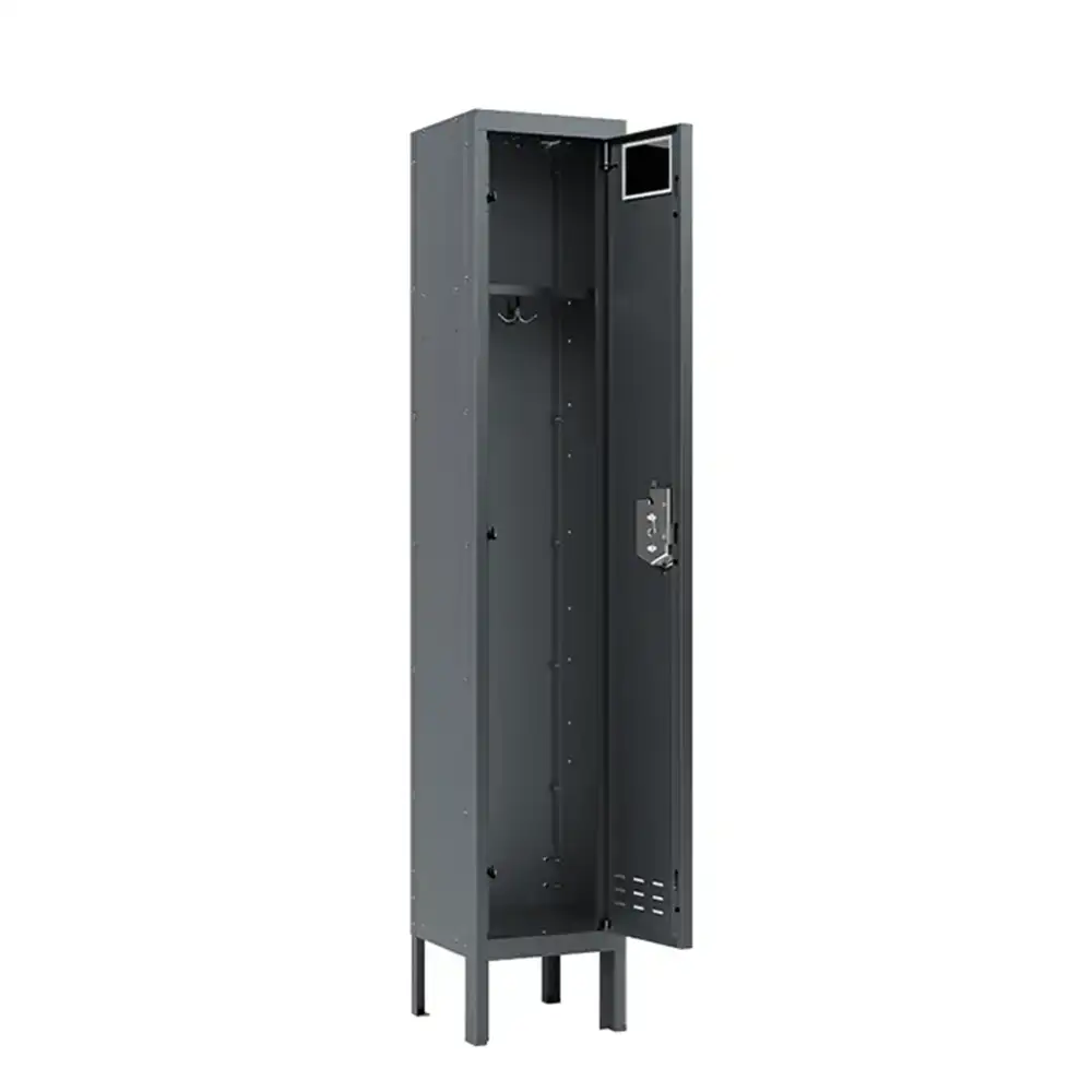 Steel Storage Lockers With Padlock Security For School, Office, And Gym