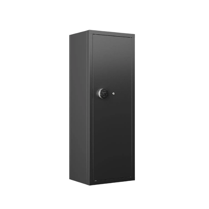 Smart Gun Safe Features An Adjustable Lining And Can Easily Hold More Than 10 Guns.