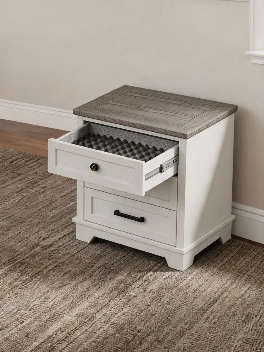 Nightstand with Hidden Safe CF07