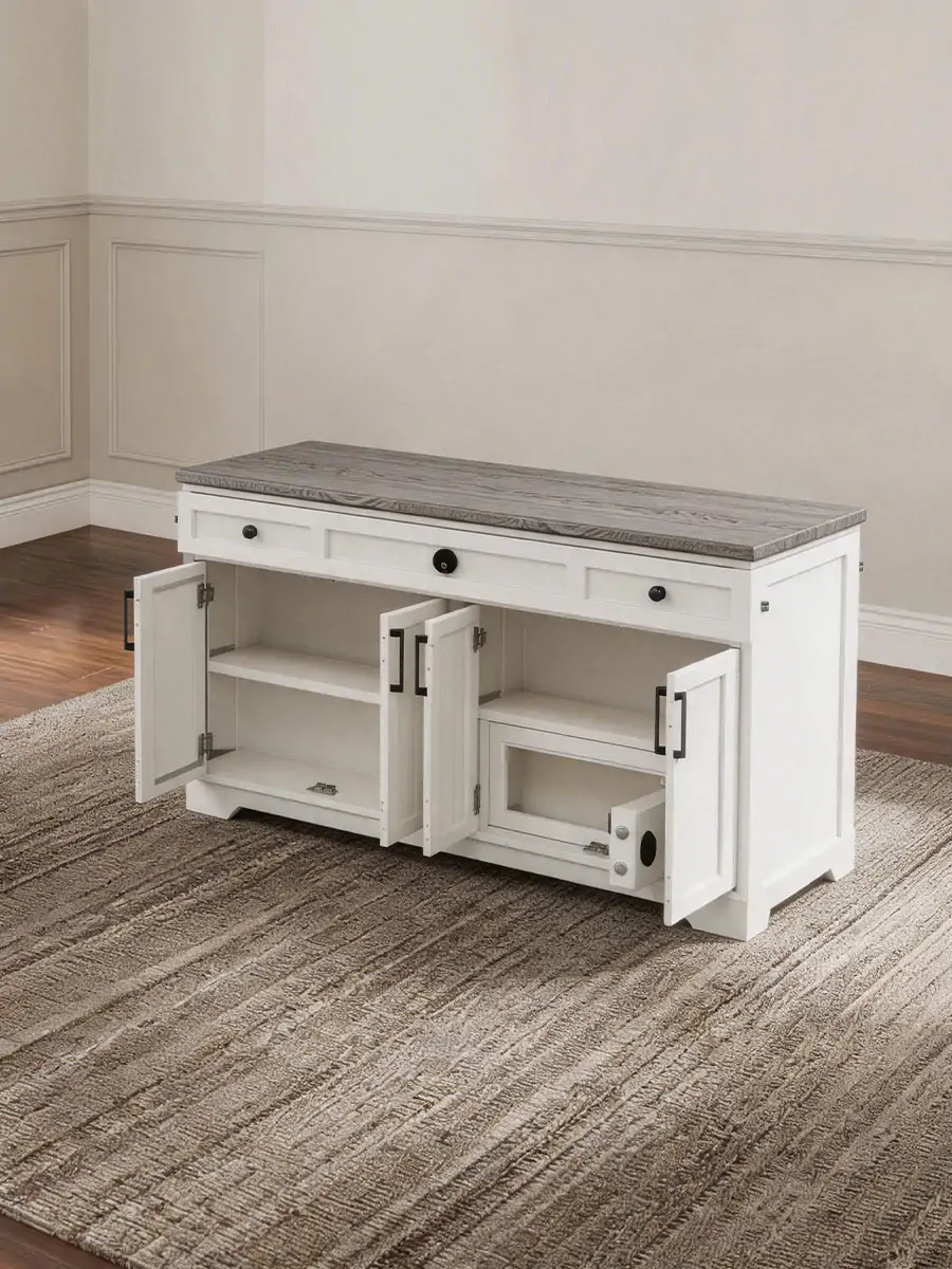 Sideboard with Hidden Safe CF02