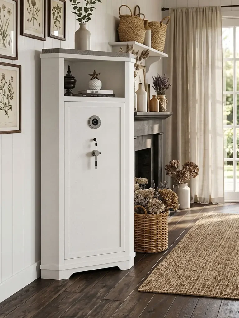 Corner Gun Cabinet CF01